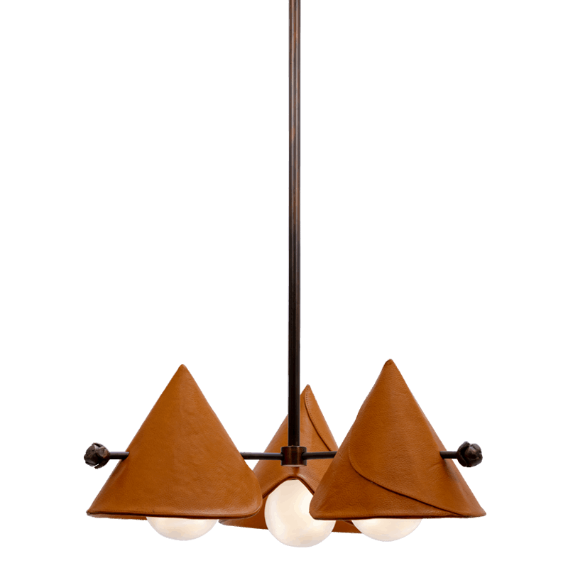 3 Paan Cones Hanging Pendant