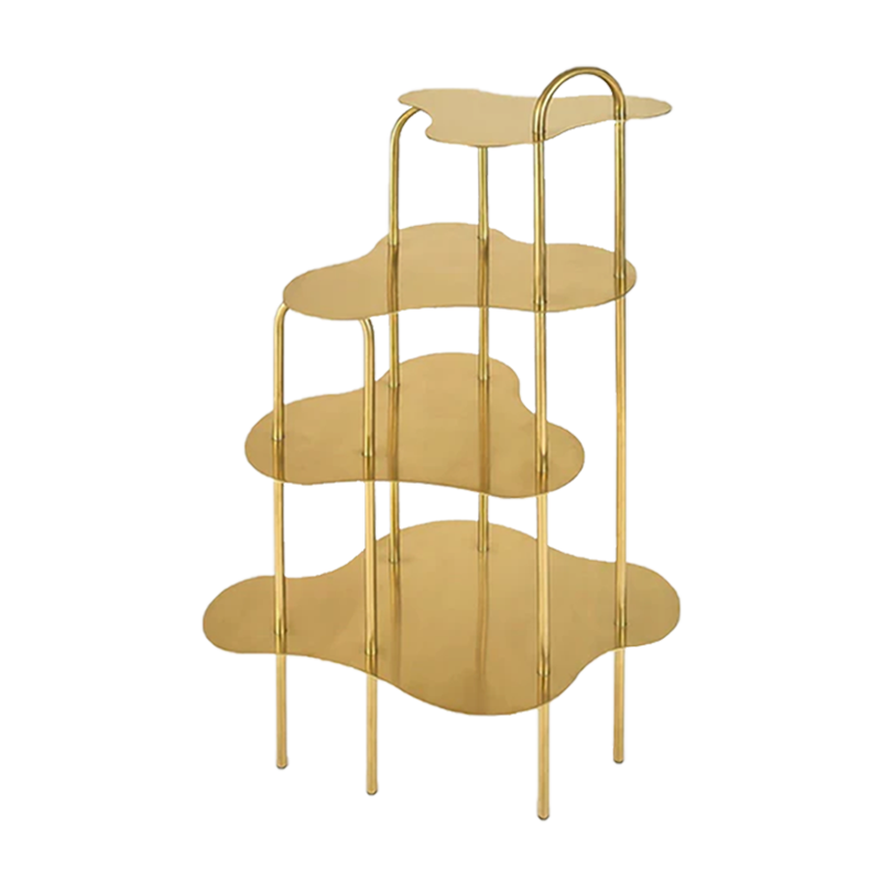Ripple Shelf - Gold