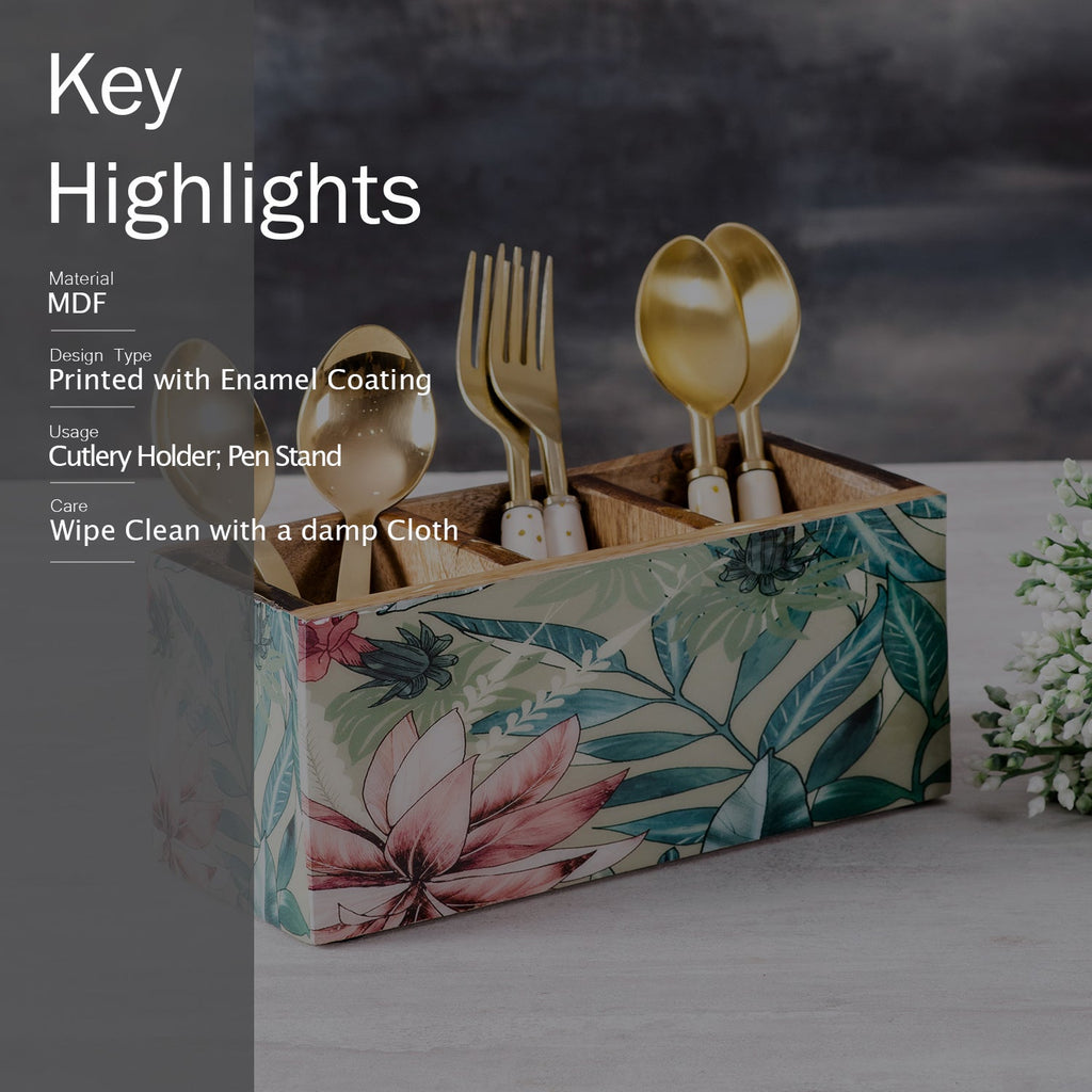Elysian Tropical MDF Enamel Spoon Stand