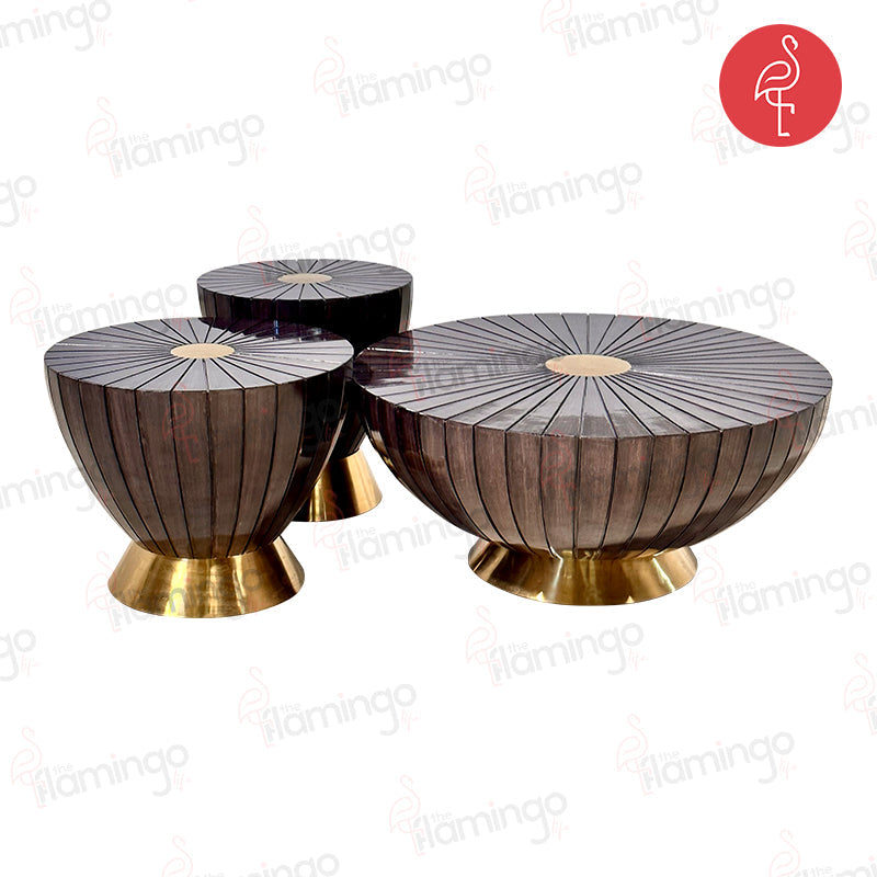 Cuban Round Drum Table