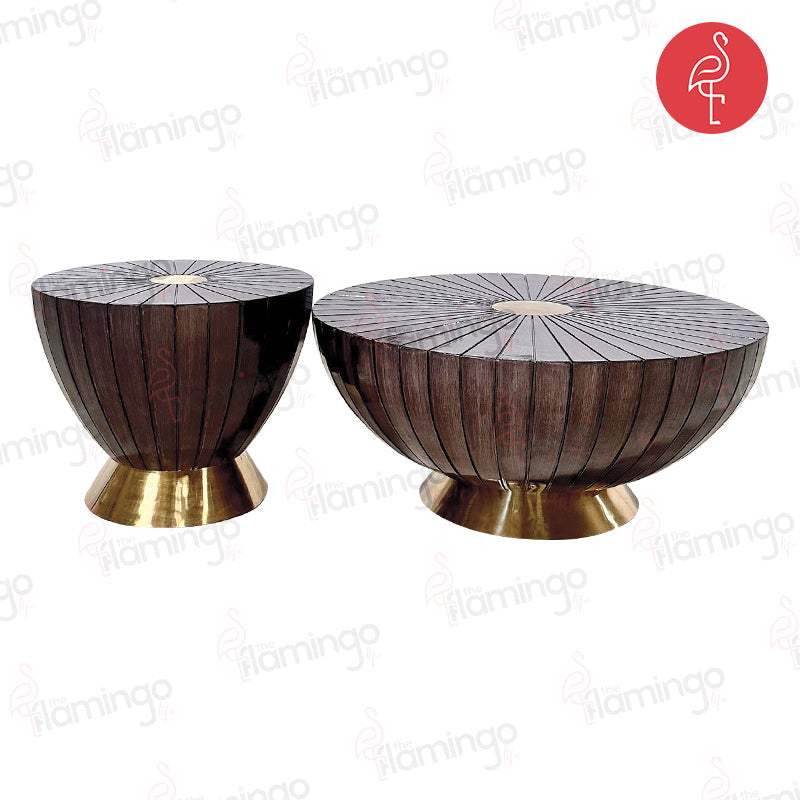 Cuban Round Drum Table