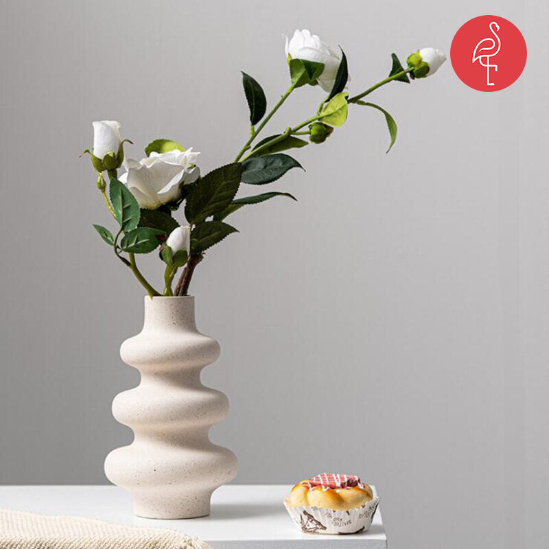 Chic Nordic Ceramic Vase