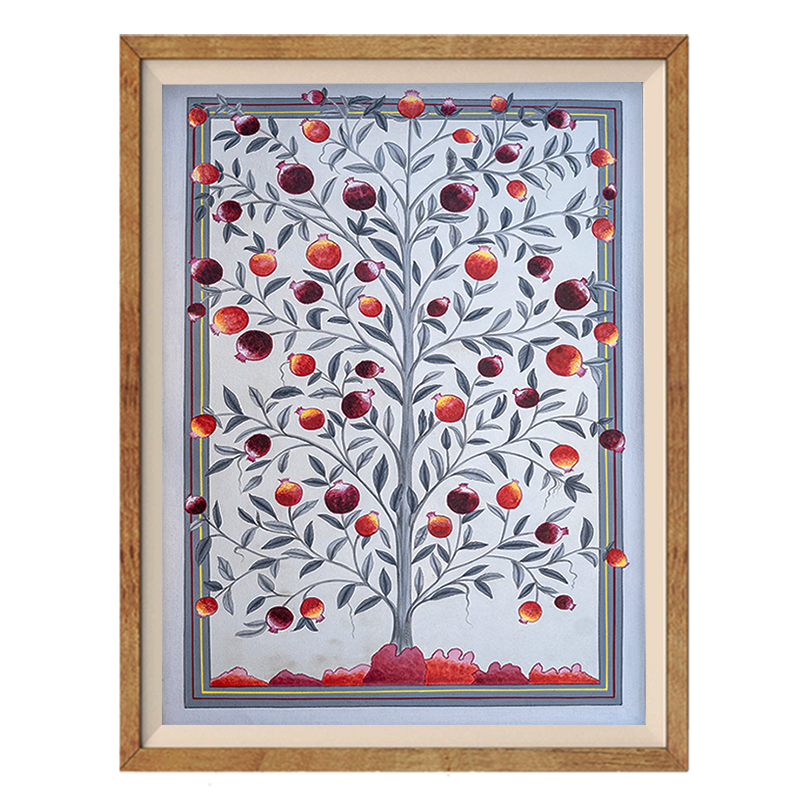 Pomegranate in Bloom