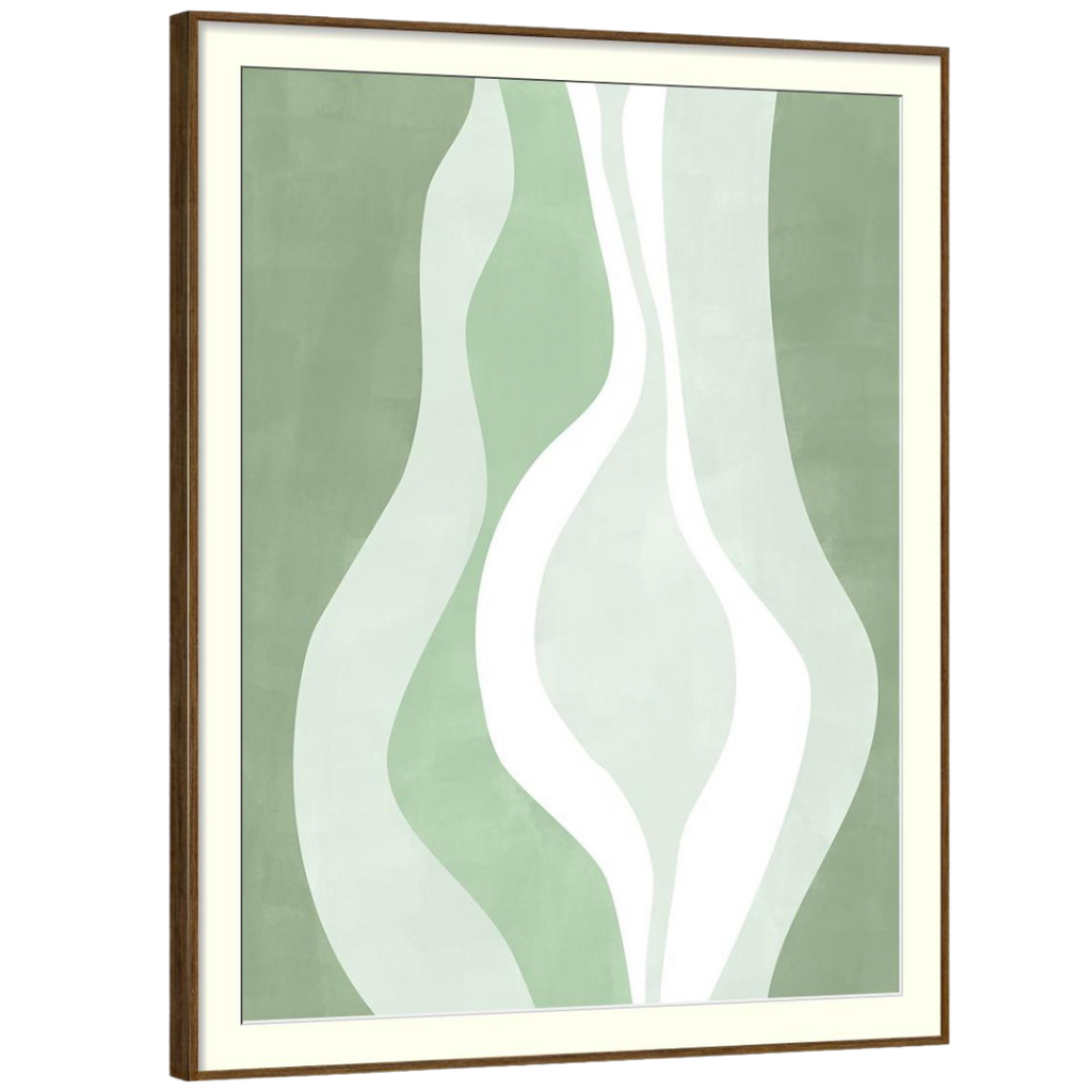 Gallery Wall Art: Saga Green | Set of 9