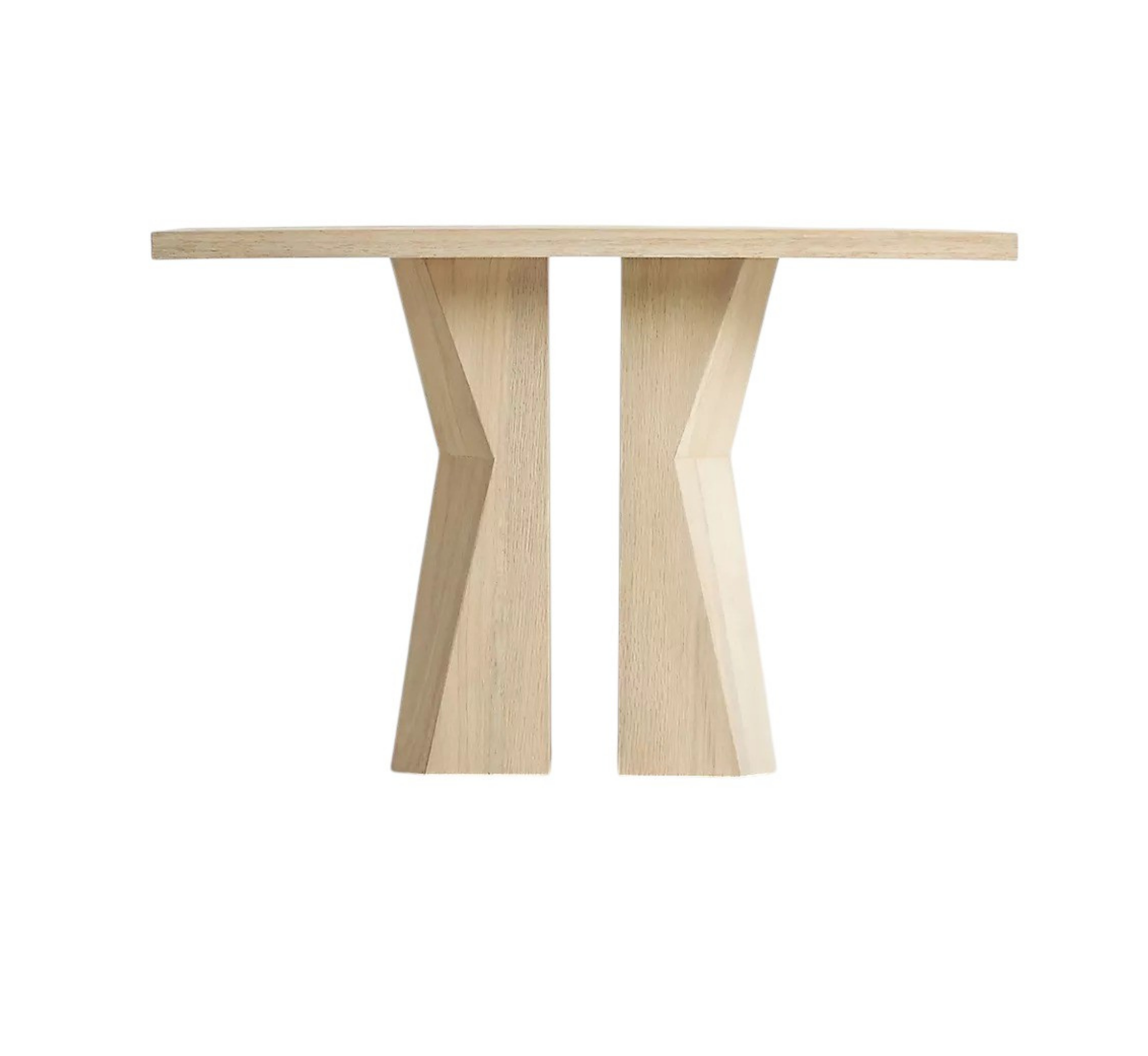 Acute Wooden Console Table