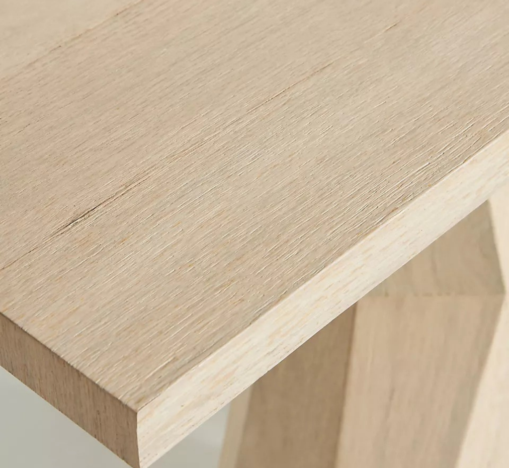 Acute Wooden Console Table