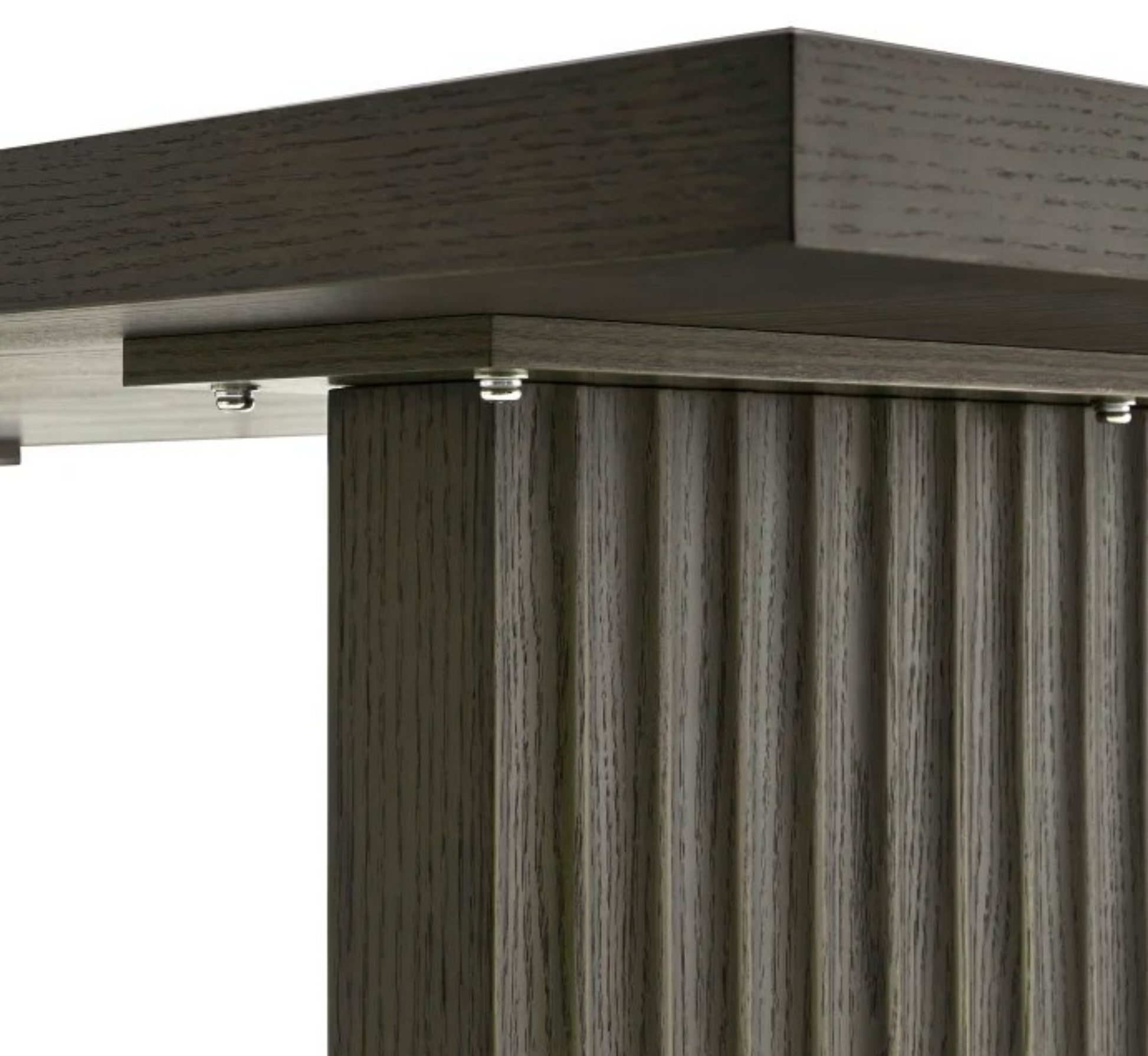 Flute Wooden Dining Table Set