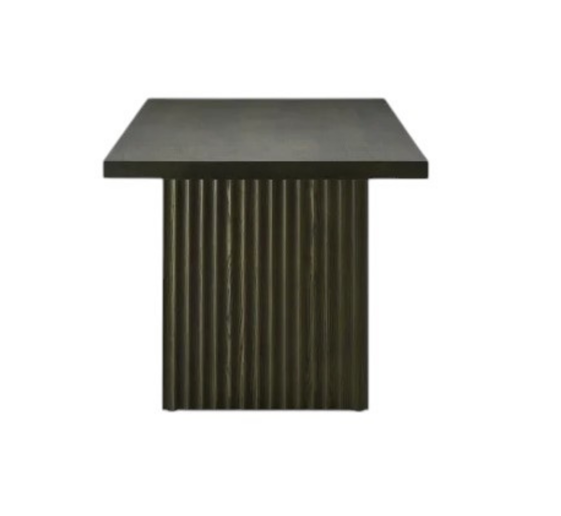 Flute Wooden Dining Table Set