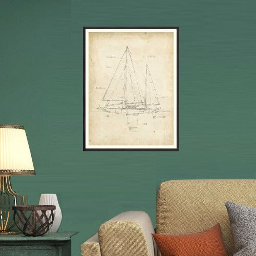 Sailboat Blueprint IV