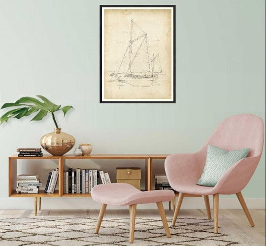 Sailboat Blueprint V