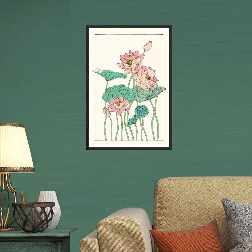 Botanical Gloriosa Lotus I