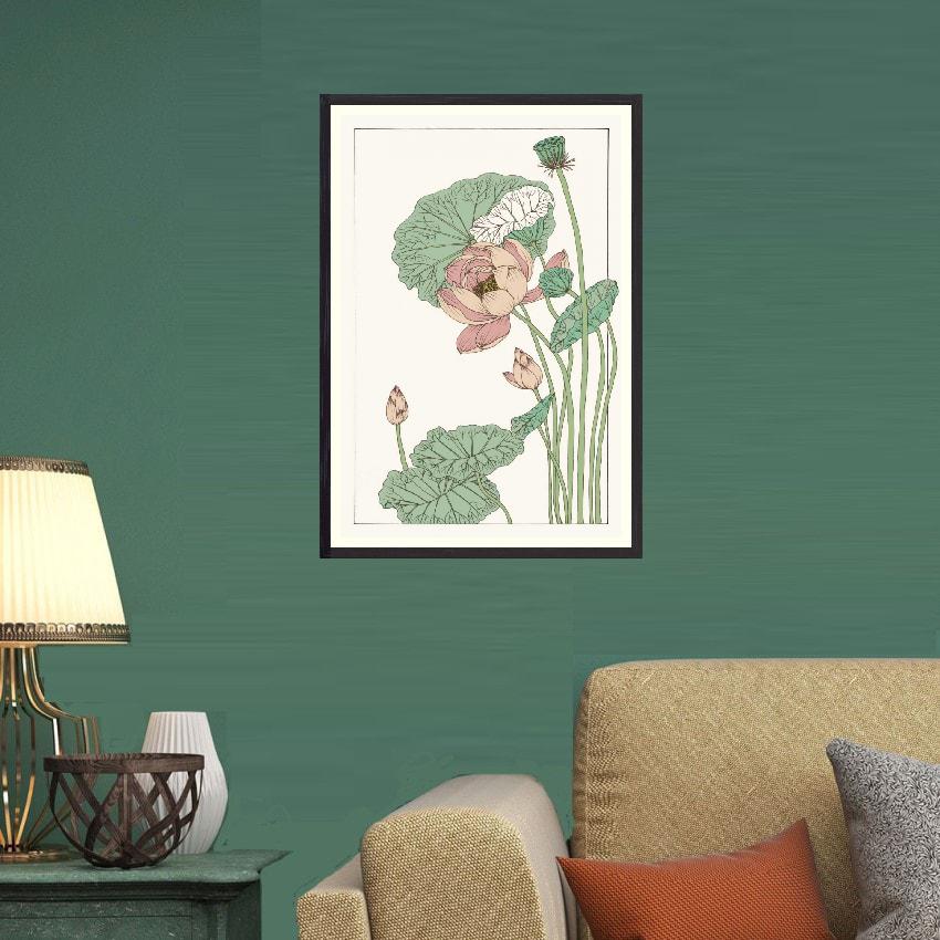 Botanical Gloriosa Lotus II