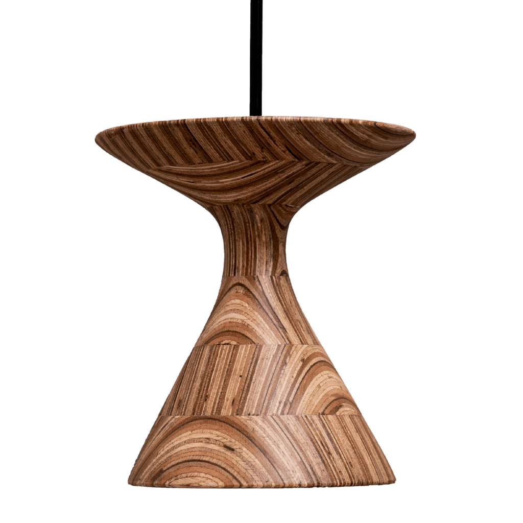 Hourglass Pendant Lamp Short