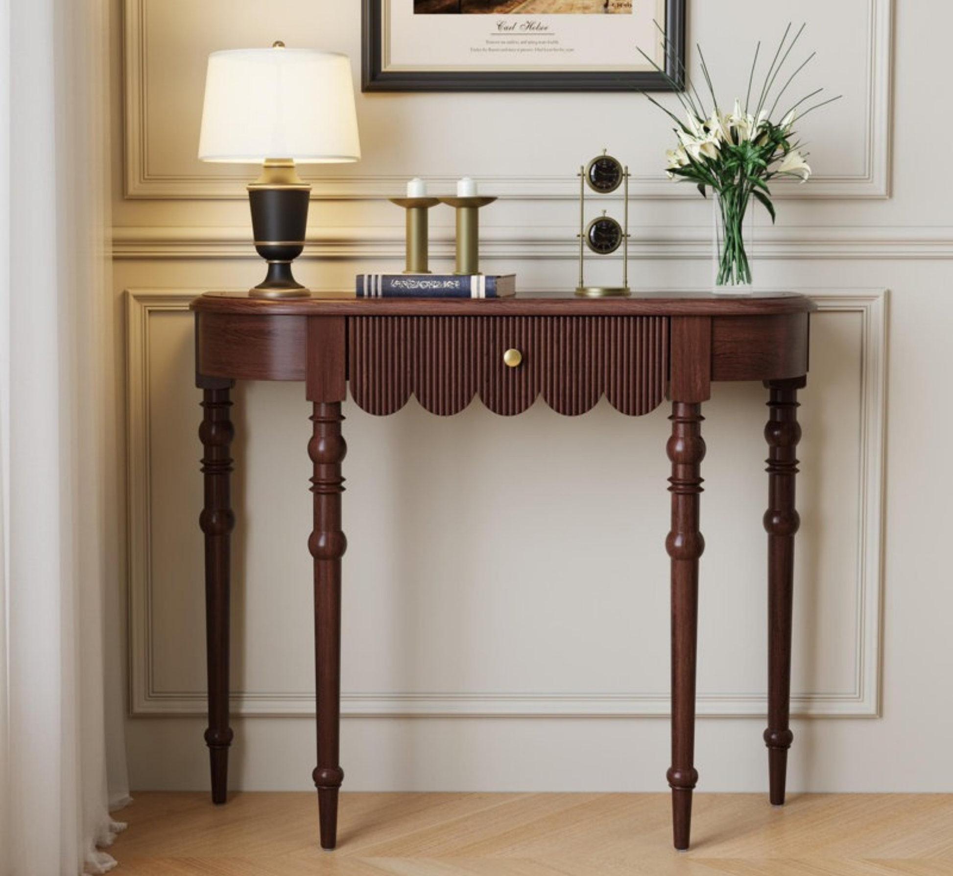 Sama Wooden Console Table