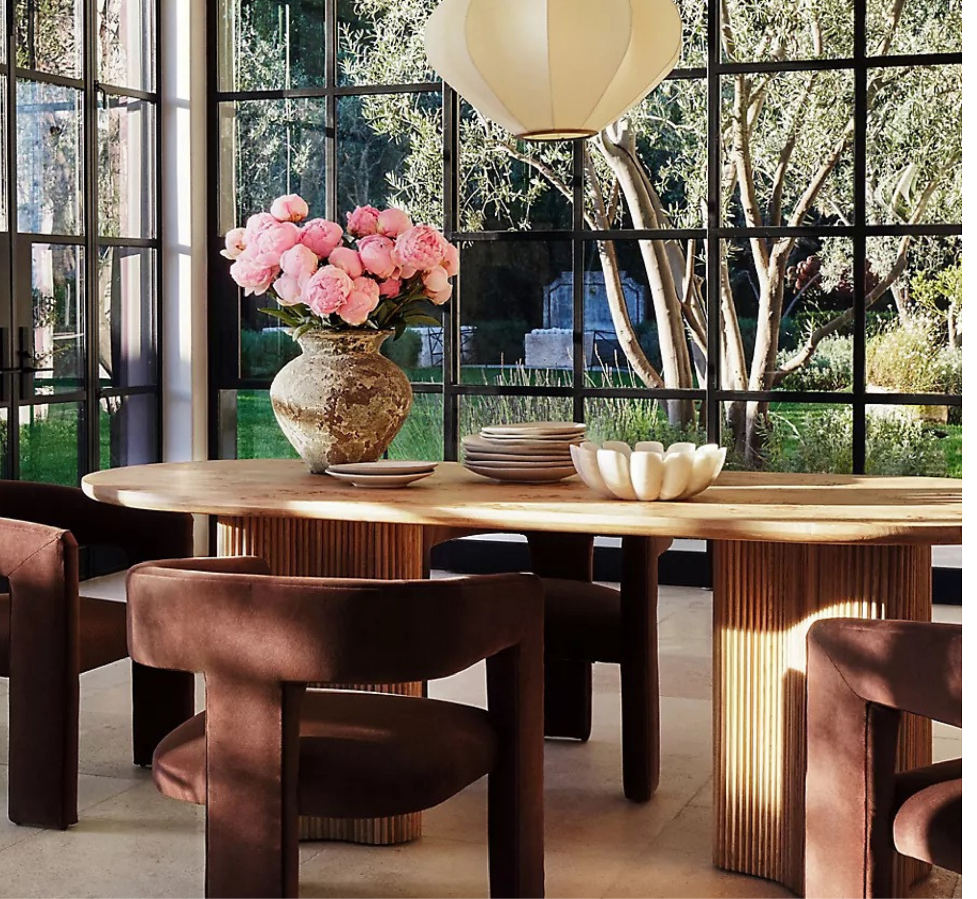 Sarang Wooden Dining Table Set