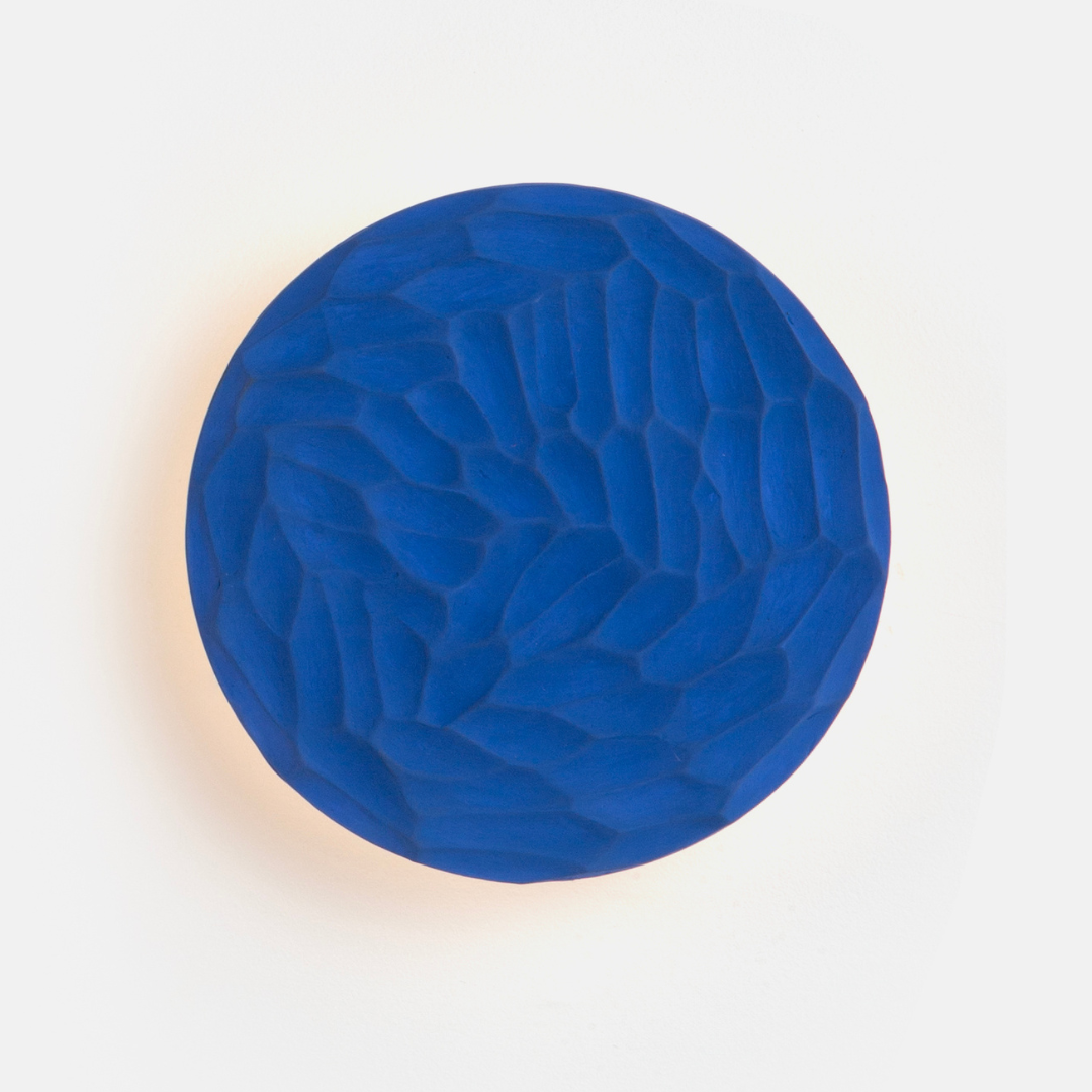 Clay Disc Wall Light