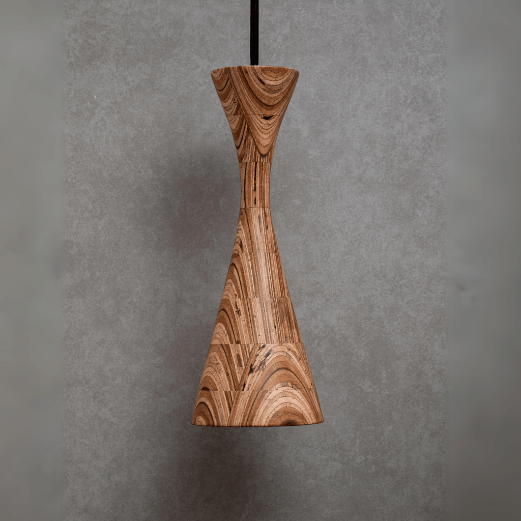 Hourglass Pendant Lamp Tall