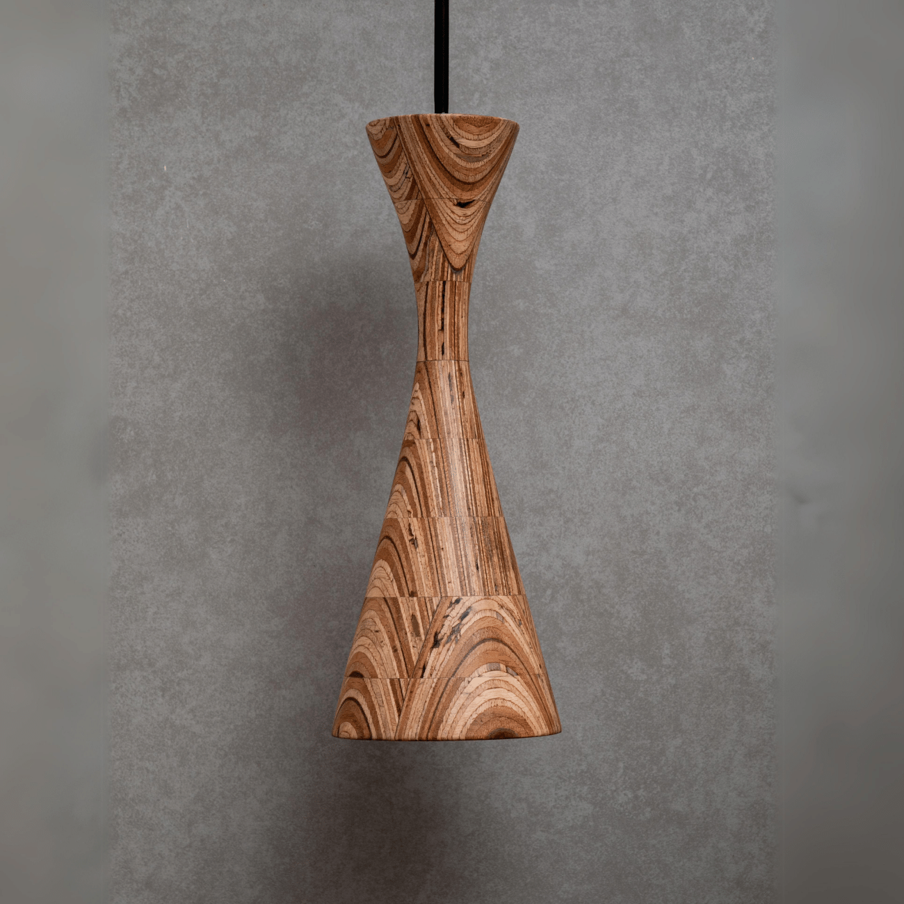 Hourglass Pendant Lamp Tall