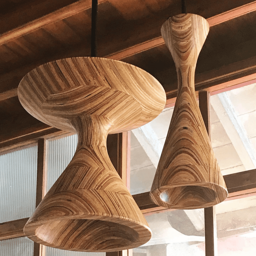 Hourglass Pendant Lamp Short