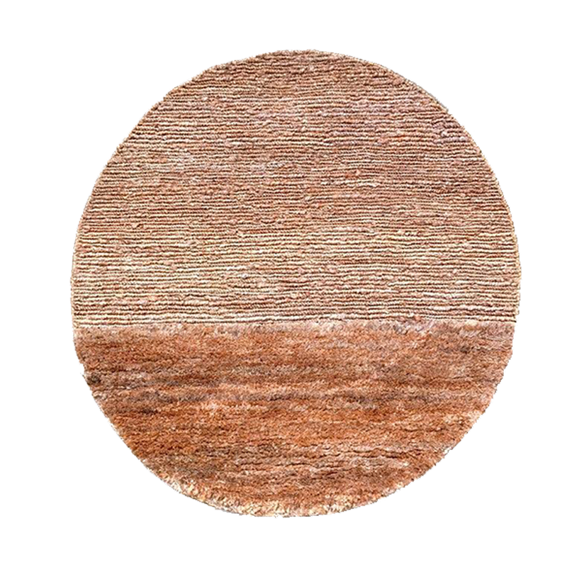 Hemp Handmade Round : Textura