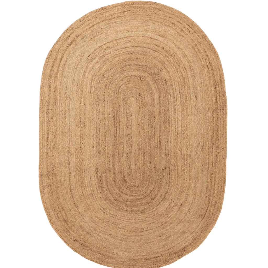 Hemp Hand Woven Rug _EcoSpiral