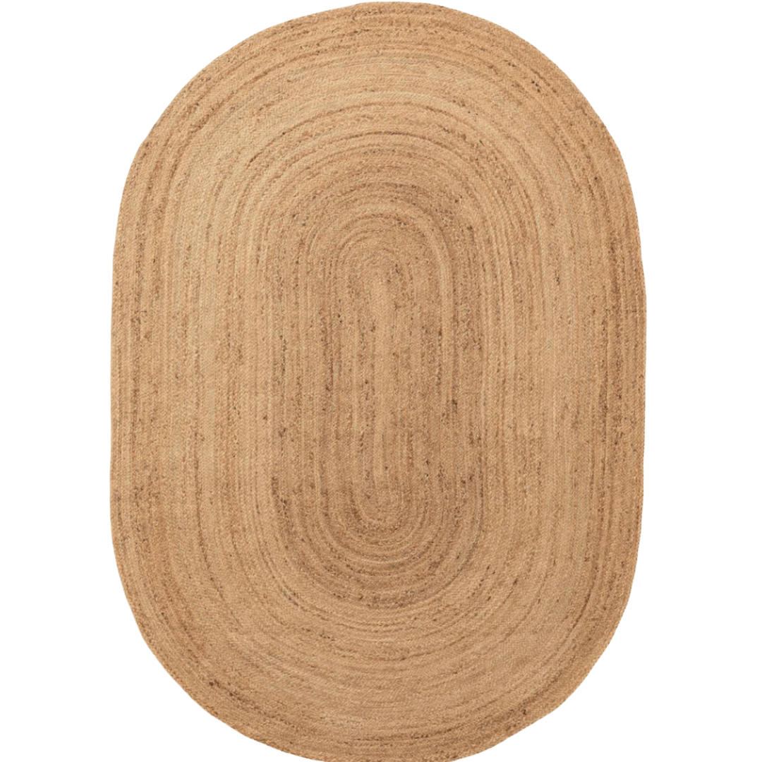 Hemp Hand Woven Rug _EcoSpiral