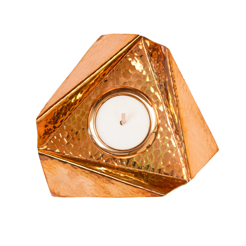 Origami Tealight - Copper