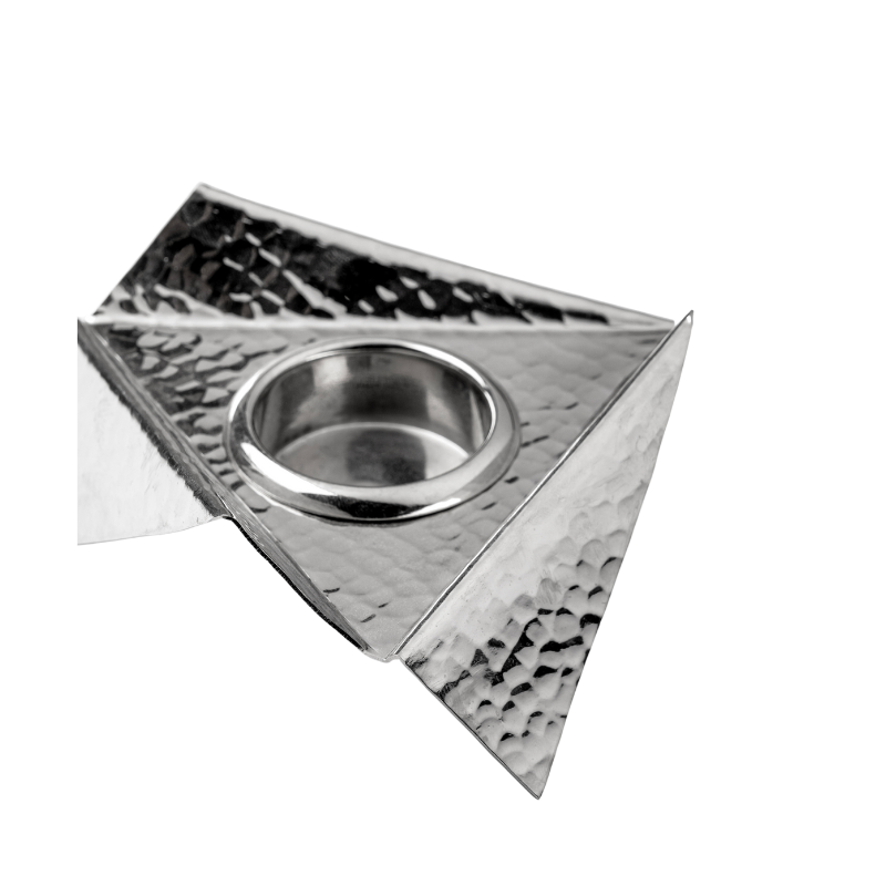 Origami Tealight - Chrome