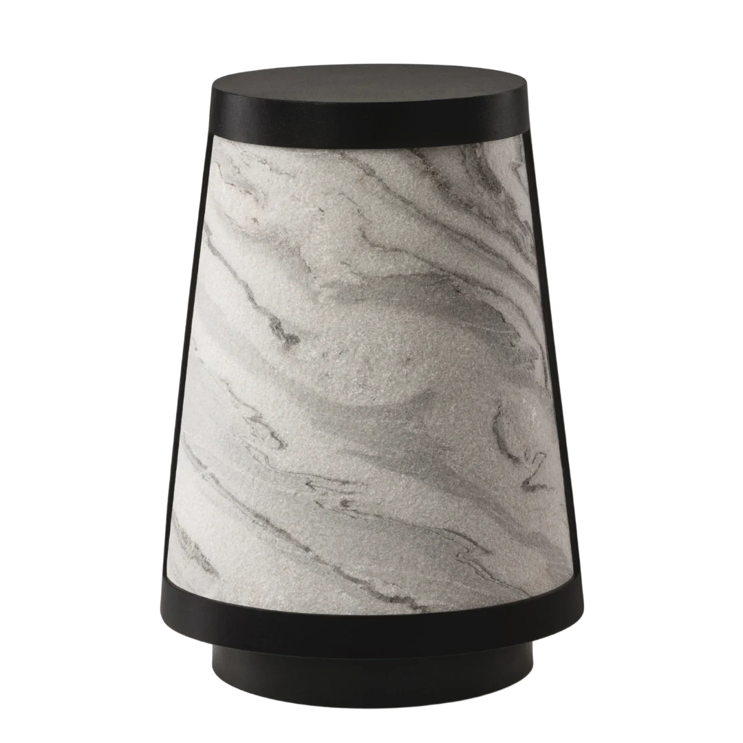 Nora Lamp - Zebra Marble