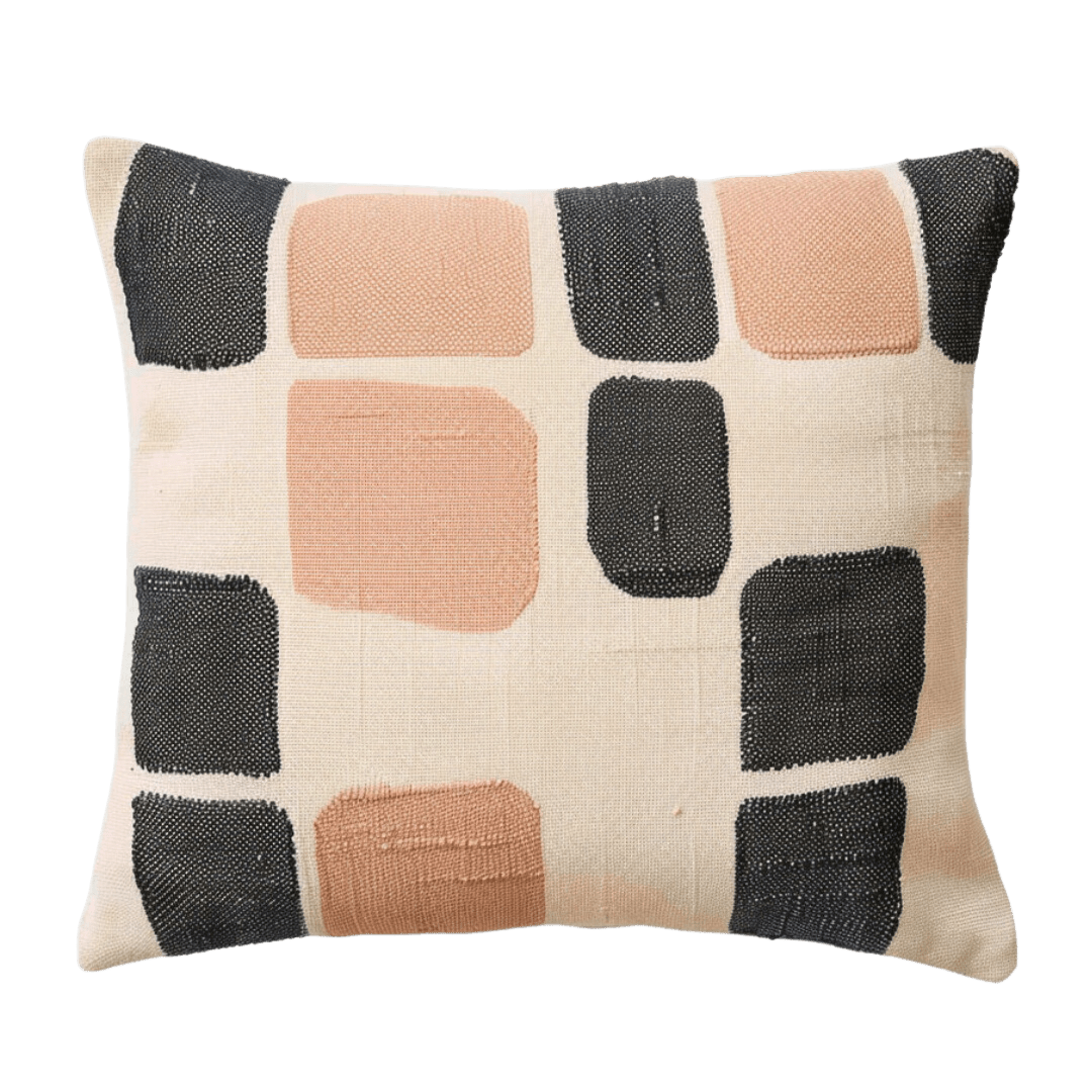 Cotton Handwoven Cushion Cover-Mae