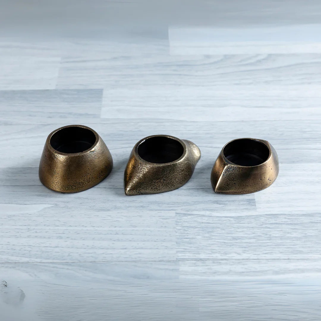 Leshya Tea Light Holder S/3