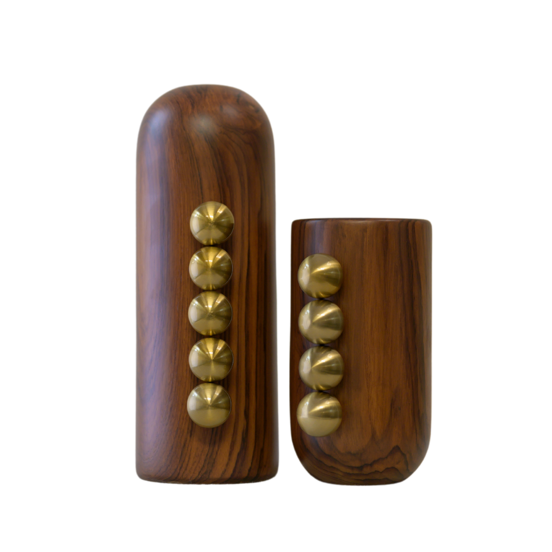 Pelotas Decor Objects - Brass