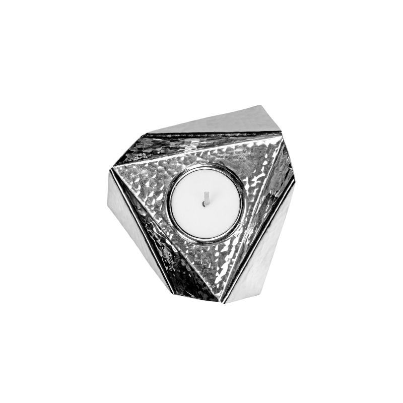 Origami Tealight - Chrome
