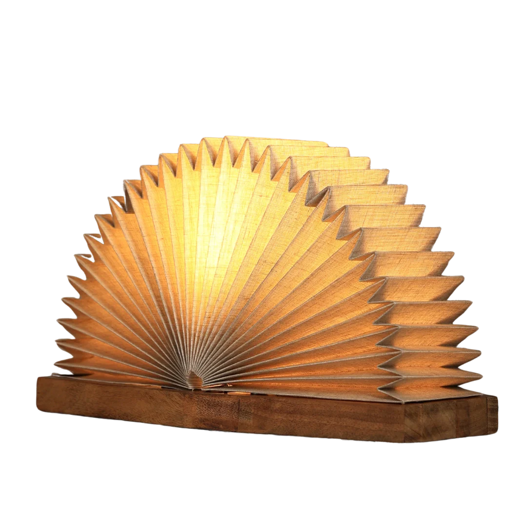 Linen Book Lamp
