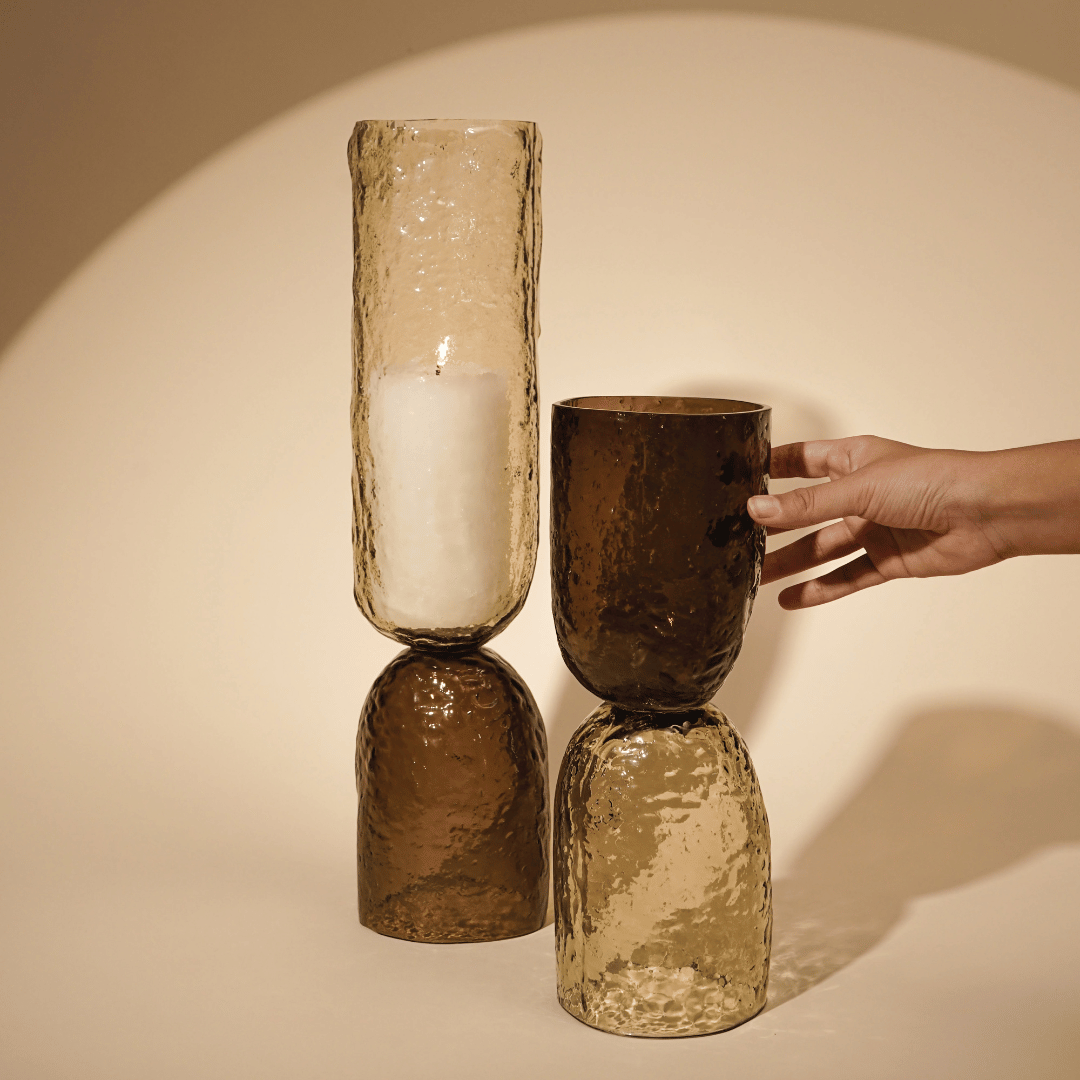 Axel Textured Glass Decorative Object