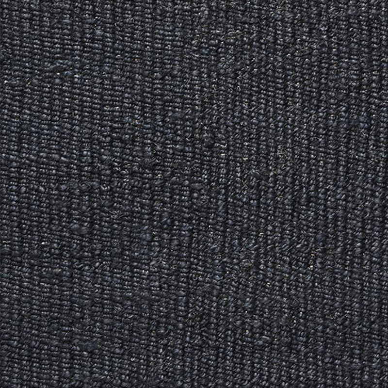 Hemp Handwoven Rug_ Panja Black
