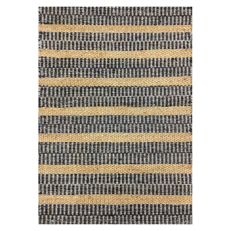 Hemp & Wool HandWoven Rug_Stripe