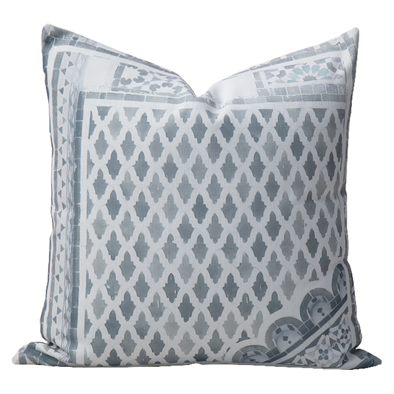 Santorini Grey Dome Print