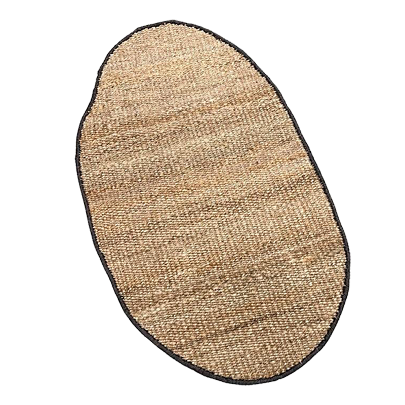 Hemp Handwoven Rug _ Oval