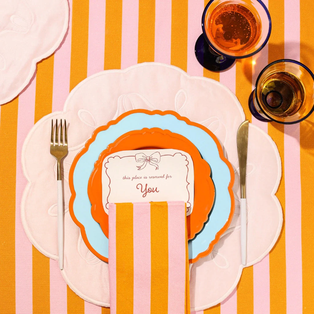 Moonflower Plates Set