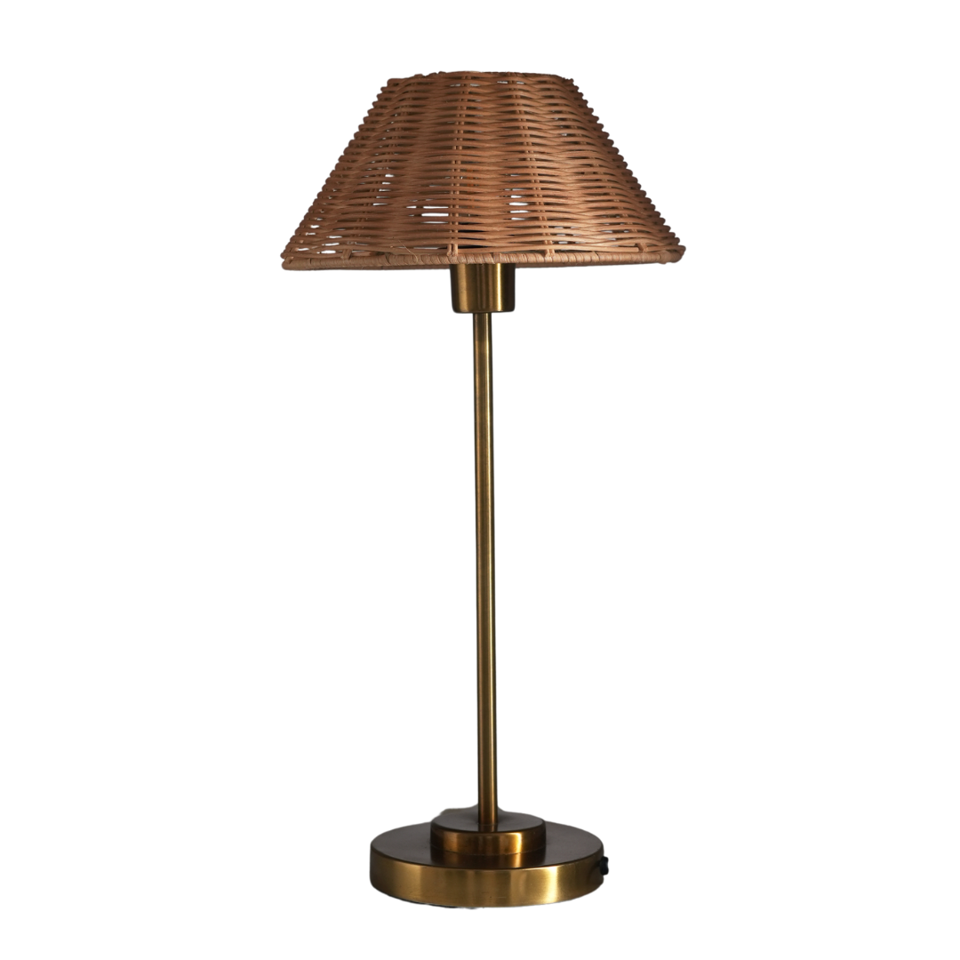 Natural Cane Table Lamp
