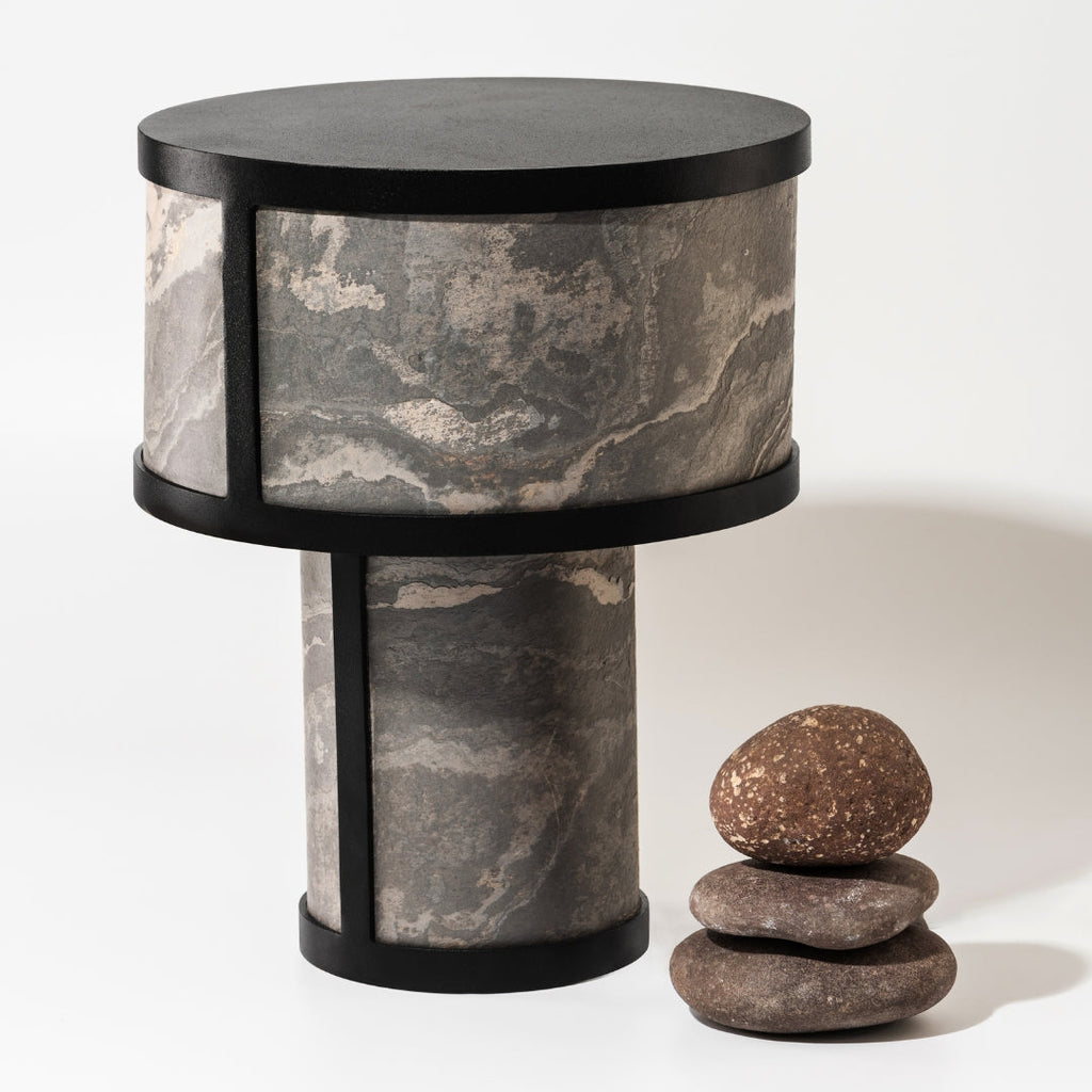 Cleo Table Lamp - Indian Autumn Slate