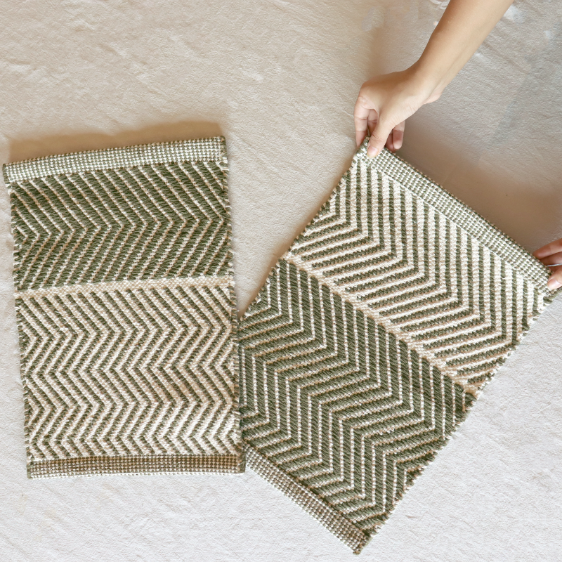 Handwoven Reversible Table Runner