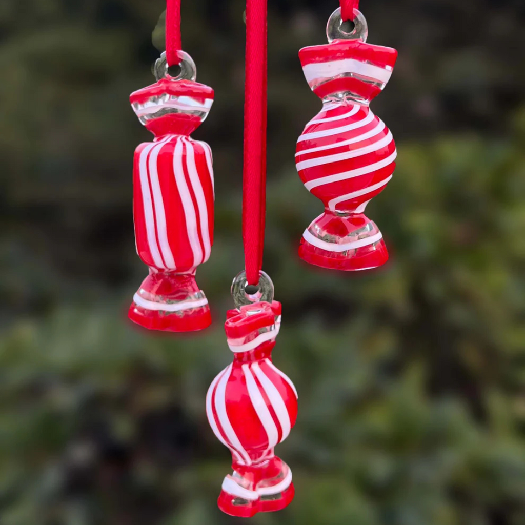 Christmas Ornaments ~ Toffees ~ set of 3