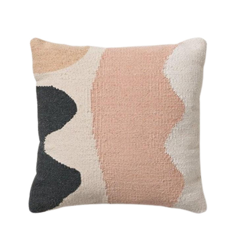 Cotton Handwoven Cushion Cover- Sidewaves