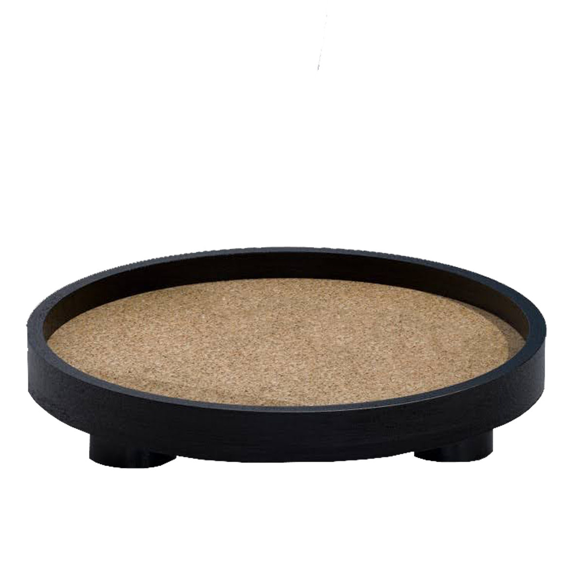 Podium Round Tray L (Black)