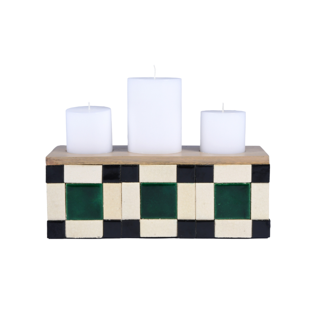 Blade of Grass Candle Holder