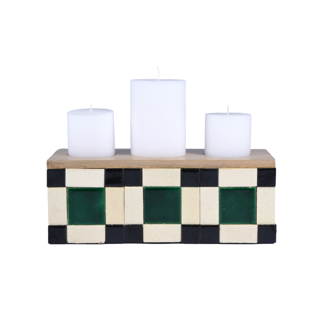 Blade of Grass Candle Holder