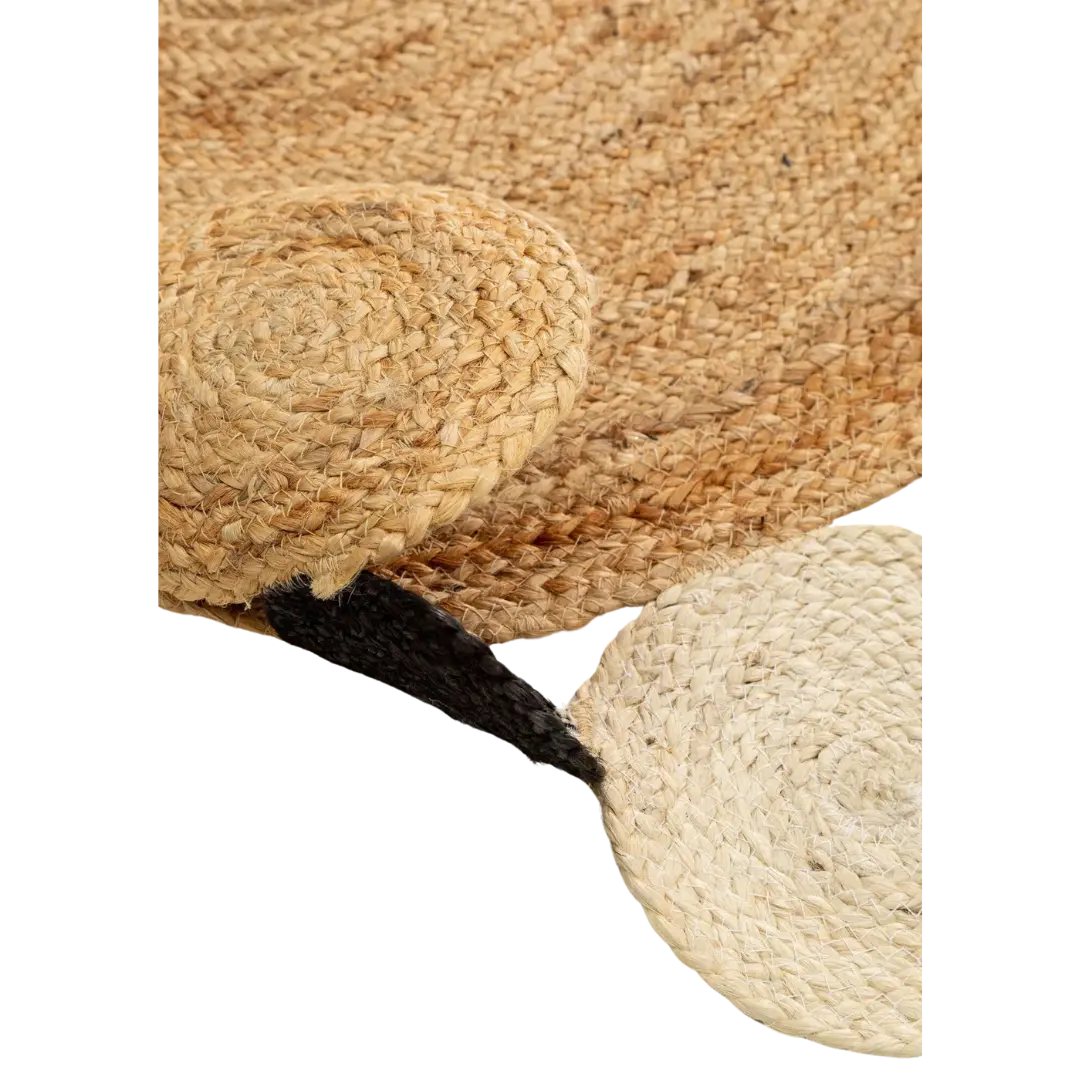 Dalhousie Hemp Handwoven_ Natural & Black