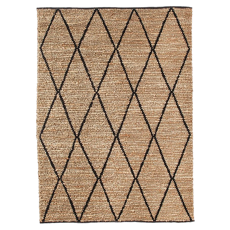 Hemp Hand Woven Rug Loop_ Oxford